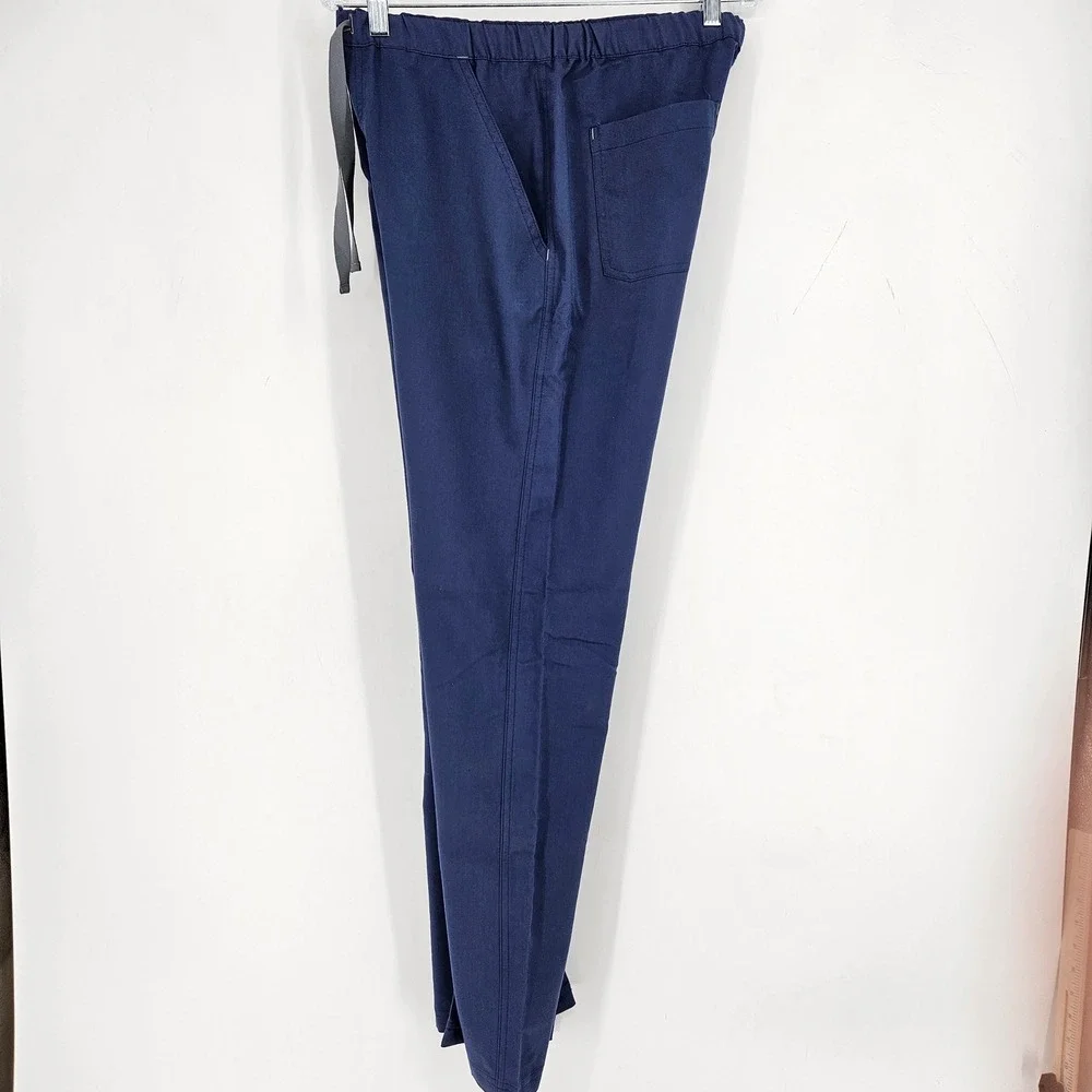 Figs Scrub Pants Mens Medium Medical Uniform Blue Healthcare Nurses